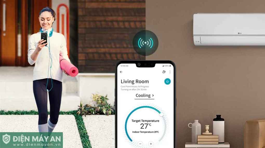 Điều Hòa LG Inverter 9000 BTU 1 Chiều IEC09G2